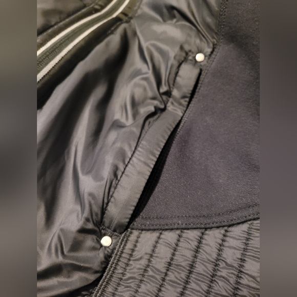 Lululemon Run: Bundle Up Jacket outdoor quilted running athletic black coat  6 - Picture 9 of 10